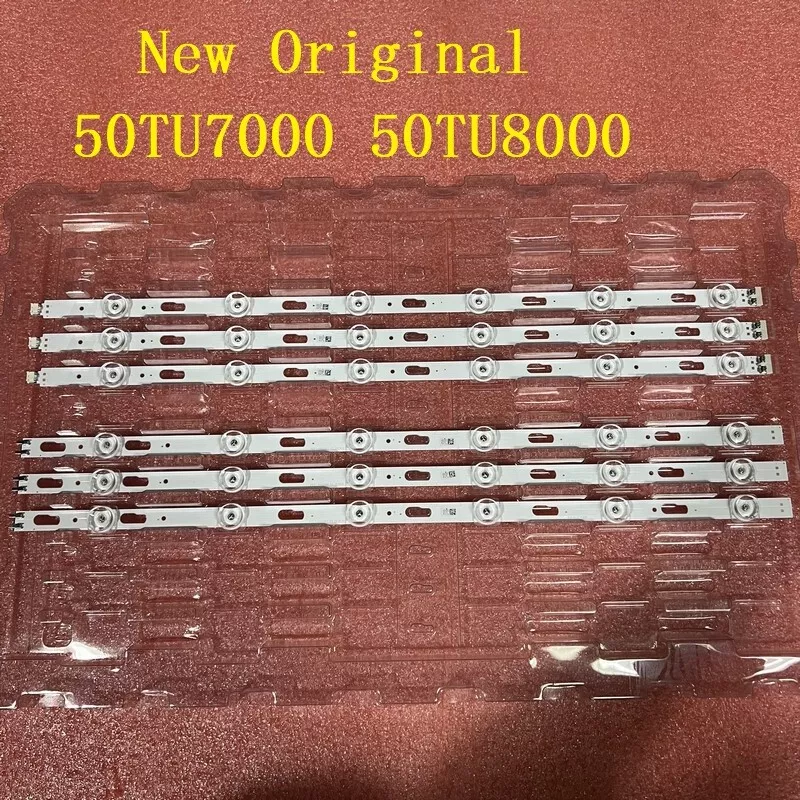 LED bar 6 For Samsung UE50TU8500 UE50TU7072U UE50TU7125K UE50TU7170 UA50TU8000