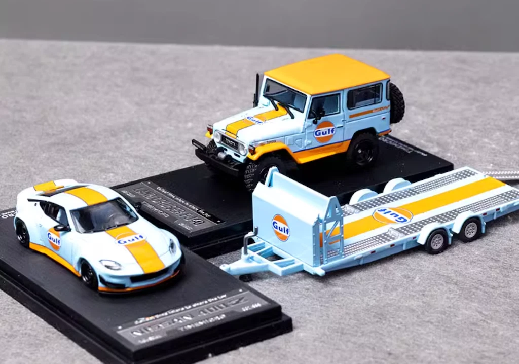 1/64 timemicro 400z + トレーラー + FJ40 ガルフ - メルカリ