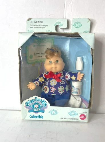 Vintage Mattel 1995 Cabbage Patch Kids Baby Collectible Doll (MAGDALENA GLENDA)