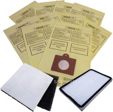 10 Bags for Kenmore Progressive Canister Vacuum Cleaner 5055 C EF1 CF1 Filter