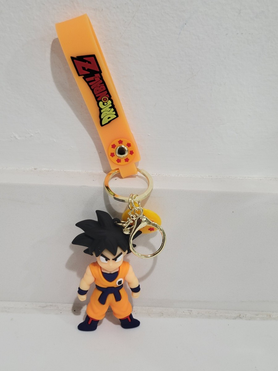 Dragon Ball Z Goku 3D Figure Keychain With Wrist Strap