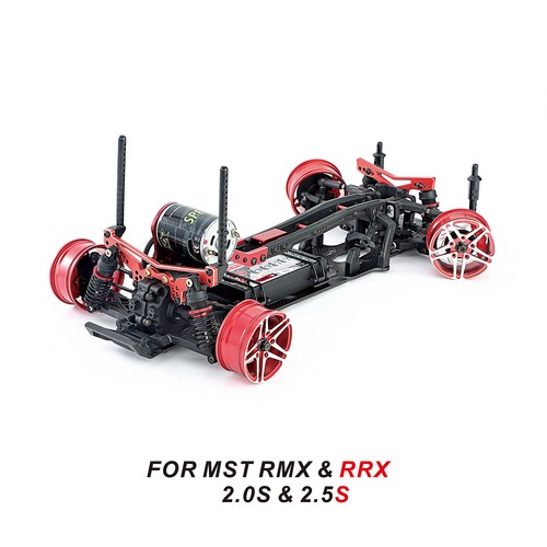 1:10 Drift Carbon Fiber Chassis and Battery Holder Kit For MST RMX2.0S/ RRX2.5S - Picture 4 of 14