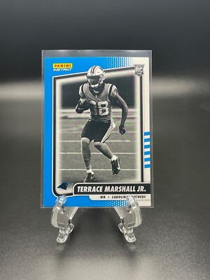 2021 Panini Instant Terrace Marshall Panthers Black & White Limited Print Rookie