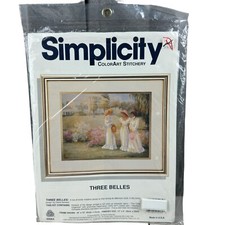 Simplicity Three Belles ColorArt Stitchery Kit By Diana Reineke Made In USA