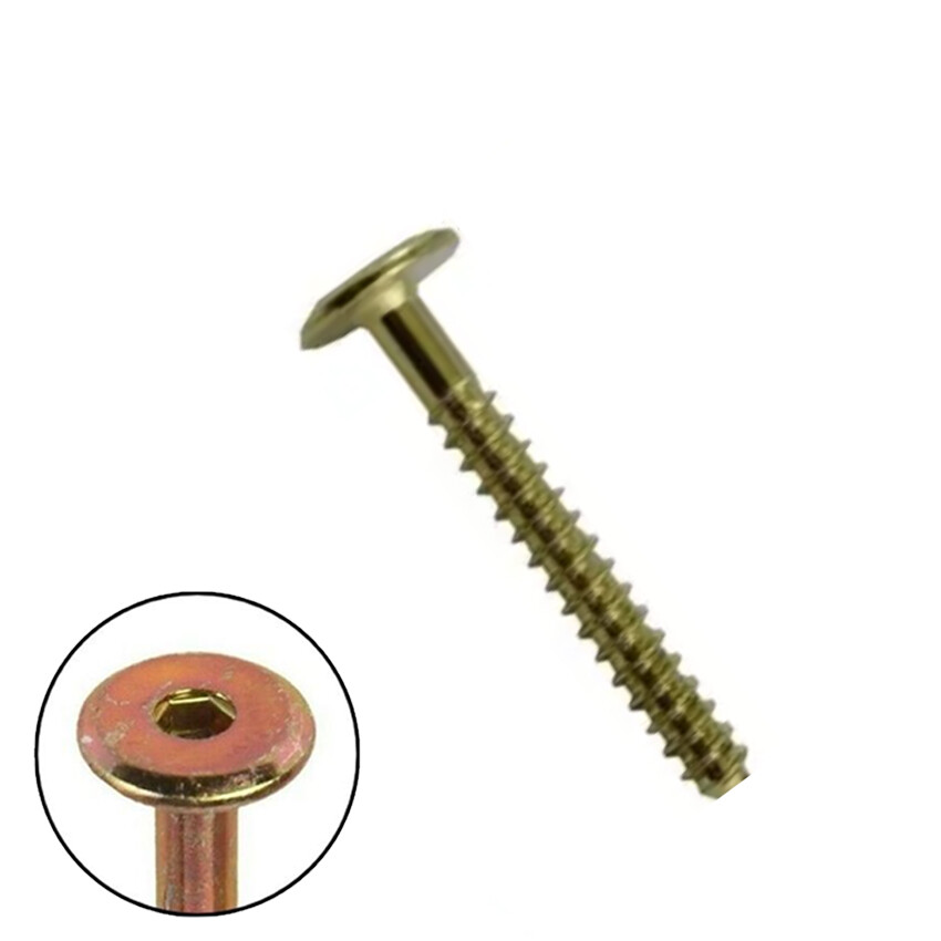 M6 Threaded Furniture Hex Allen Key Connecting Bolts Bunk Bed Cots eBay