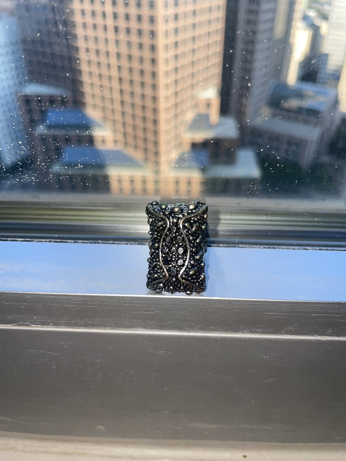 Captivating Vintage Square Ring - A Statement - image 8