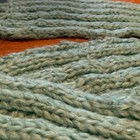 Target Light Aqua Blue Cozy Winter Chunky Knit Tassel Scarf Girls Size 8-16 ❄️ — photo 3