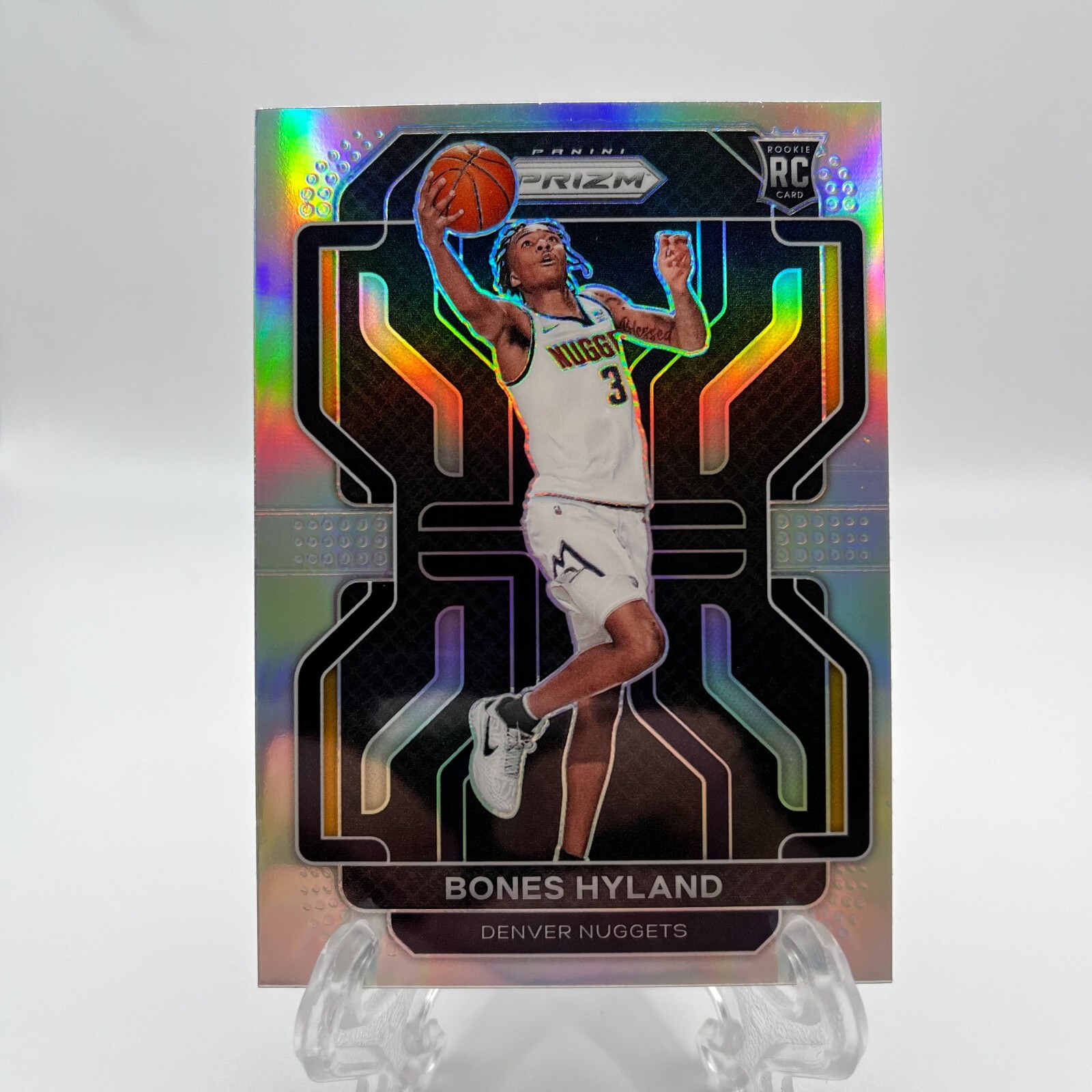 2021-22 Prizm NBA Basketball Bones Hyland #302 Rookie Silver Denver Nuggets *SEE