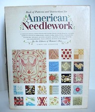 Vintage American Needlework Book of Patterns  Instructions 176 Early Designs