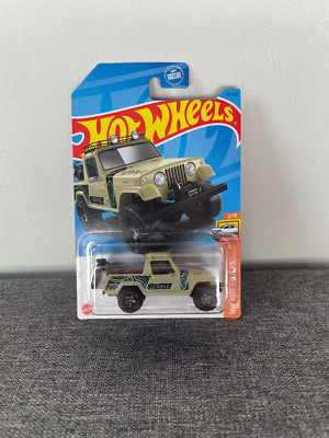 Hot Wheels '67 Jeepster Commando (Tan)  - 2023 HW Hot Trucks