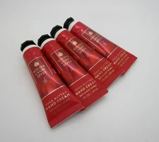Bath & Body Works WINTER CANDY APPLE Purse Size Hand Cream 1 oz - Lot of 4