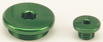 Works Connection Engine Plugs Green #24-623
