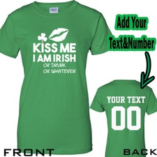 I am Drunk Whatever St Patrick's Day Tees Beer Drinking Party Clover Shamrock