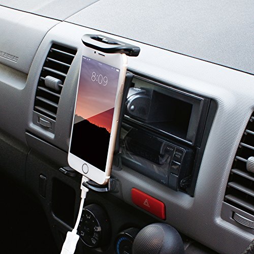 New Tsuchiya Yak Audio Parts DIN BOX Tablet Holder VP-D13 up to 10-inch tablet - 第 4/4 張圖片