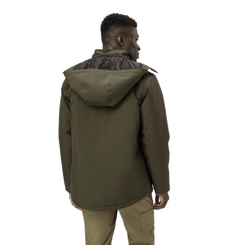 Caterpillar CAT moss green waterproof lightweight insulated jacket #1040038 - Picture 3 of 8