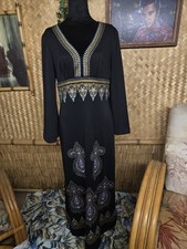 Vintage Alfred Shaheen Hawaiian Maxi Aloha Dress w1191