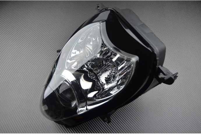 Phare avant Suzuki Hayabusa 1300 GSX-R 1999-2007 pour remplacer une optique jaunie ou cassée