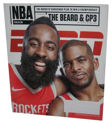ESPN Oktober 30 2017 NBA Vorschau Magazin Buch - (Der Bär & CP3 Cover)