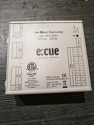 OSRAM Traxon e:cue VMC Video Micro Converter  DVI/DMX LED mapping