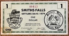 Smith Falls $1 Dollar 1979 Ontario Settlers Days Locomotive