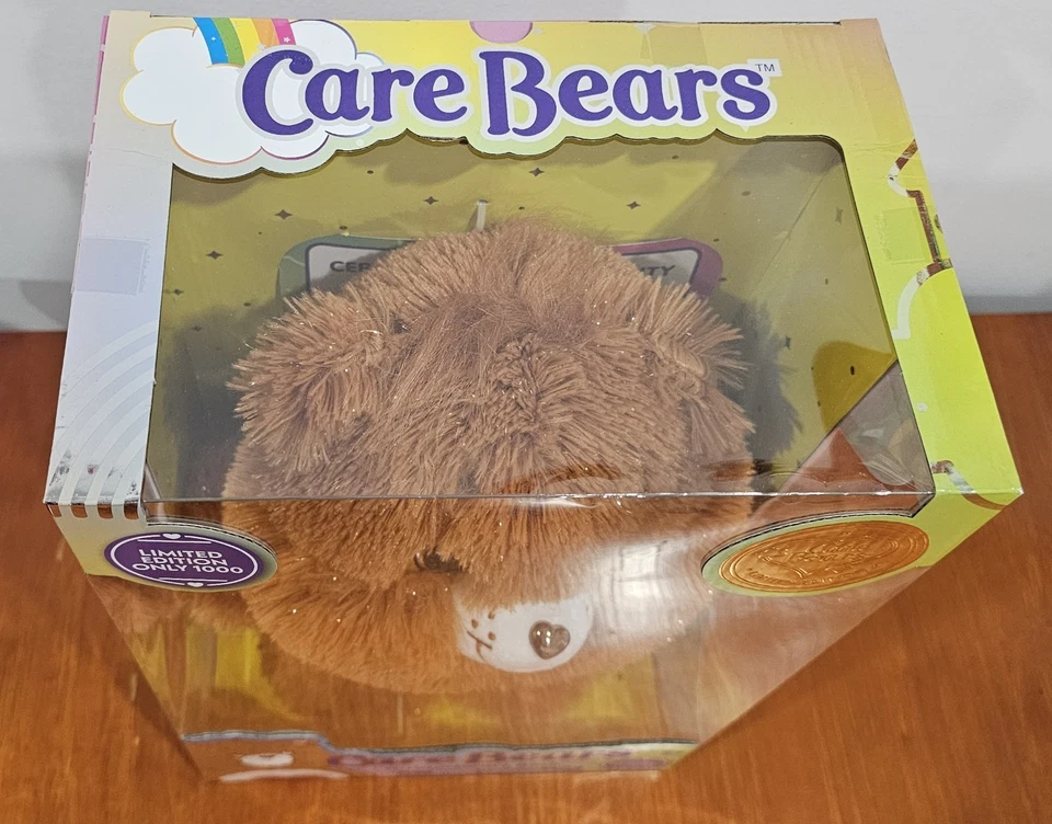 LIMITED EDITION AUSTRALIAN TENDERHEART BEAR CARE BEAR TOY NIB 1000 ONLY - image 3 of 4