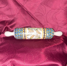 Handmade Polish Pottery Mini Rolling Pin Cucu...
