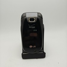 LG Revere VN150 Cellular Flip Phone Verizon - Black - ASIS 2696