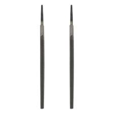 Image of 2 Pcs 6" Square Bastard Cut File Bastard Metal File without Handle, Grey