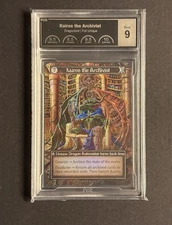 Sorcery TCG Dragonlord Kairos the Archivist FOIL PCG Graded Mint 9 Ed Beard Jr.