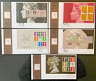 GB Machin Defin 50th 2017 Buckingham Prestige Booklet First Day Cover Set of 4
