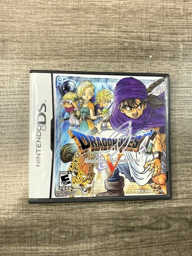 Dragon Quest V Hand Of The Heavenly Bride Replacement Custom Case For NintendoDS