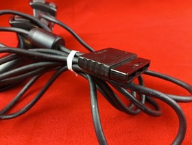 Sony PS2 BLACK Wired Controller OEM DualShock PlayStation 2 Tested