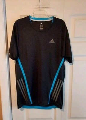 Adidas Running Supernova Climacool Mens Gym Training Performance Shirt Black Med