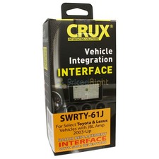 Crux SWRTY-61J Radio Replacement SWC JBL Retention For 2003-Up Toyota Lexus