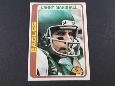 1978 TOPPS FOOTBALL #358 LARRY MARSHALL HIGH GRADE NR MINT + BEAUTIFUL