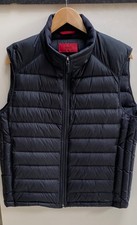 Hugo Boss Gilet Black European Down Padded Quilt Gilet Bodywarmer Size L
