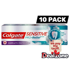 10x Colgate Sensitive Pro-Relief Complete 75ml Toothpaste, Arginine, Canada