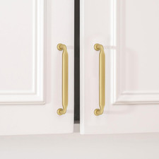 30 Pack 5 Inch Brushed Brass Cabinet Pulls Kitchen Cabinet Handles Gold Drawer P