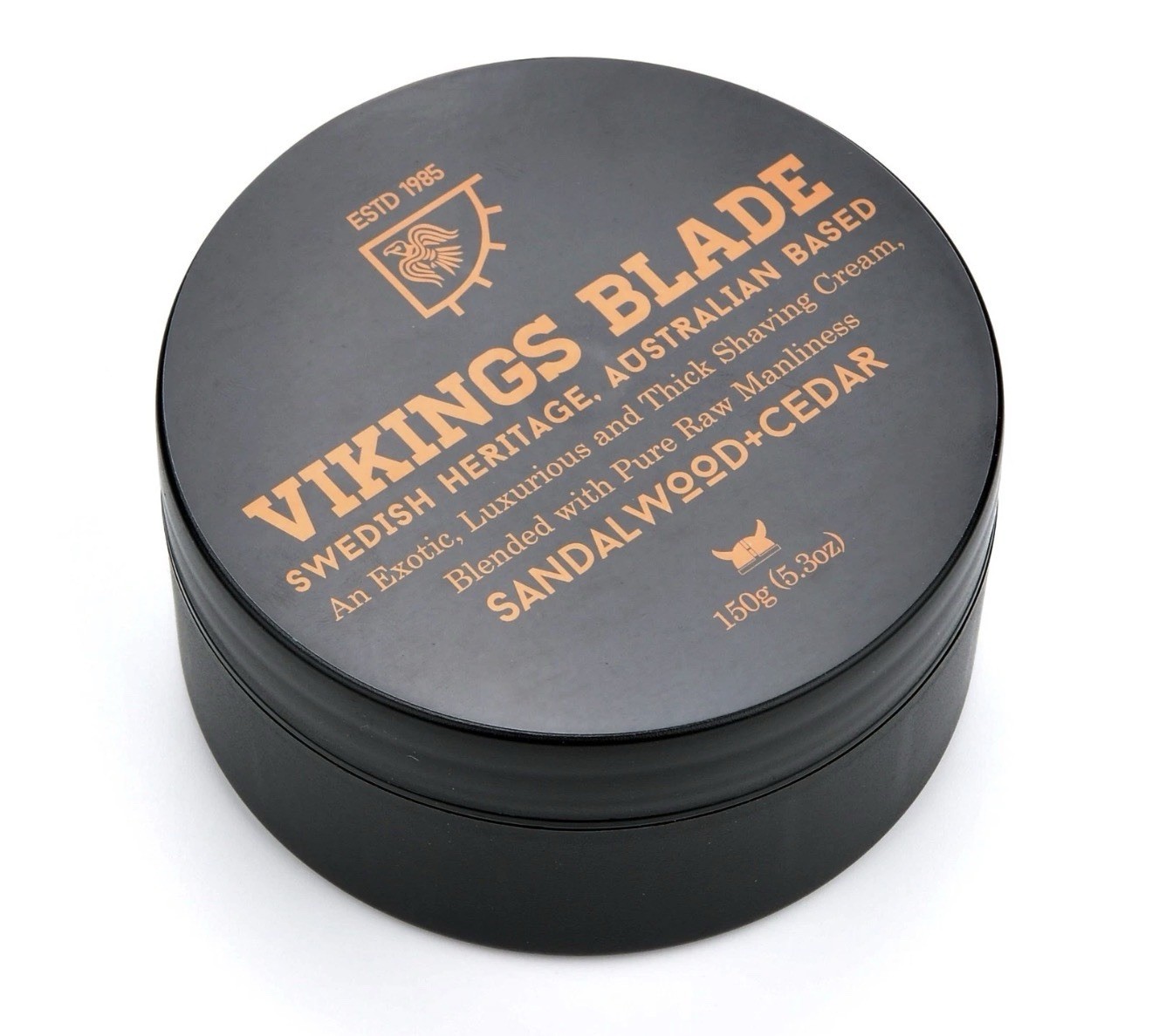 Luxury Shaving Cream, Sandalwood & Western Red Cedar, Silky 