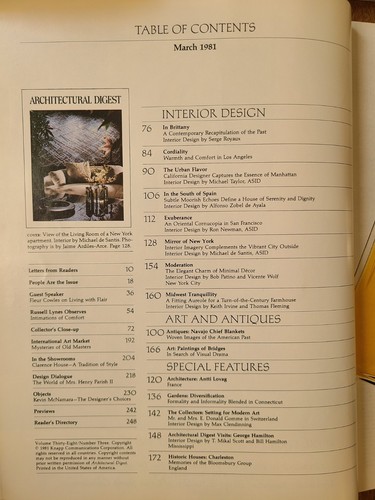 Vintage Decor Book Lot Architectural Digest, Designers West, Ultimate Decorating - Picture 6 of 9