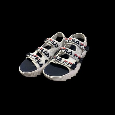 FILA  Disrupter Sandals Red White & Blue Strappy Women's Size 9