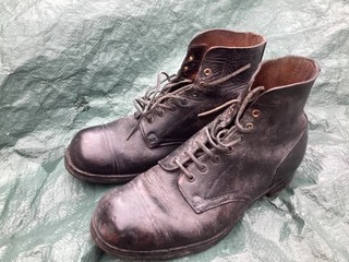 ww2 British ammo boots Australian made.