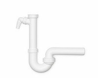 1 1/2 Zoll X Ø 50 Mm Kugelgelenksiphon - 1