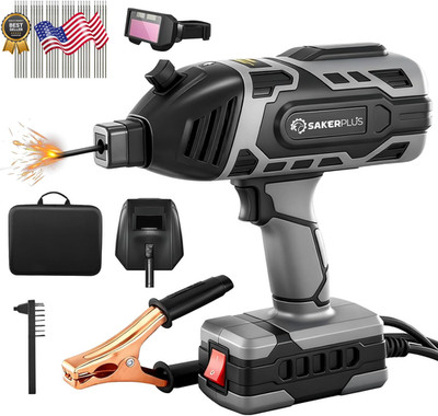 Saker Portable Electric Welding Machine,110V Portable Welder Handheld with IG