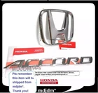HONDA 2002-08 ACCORD TSX ACURA, CL7 CL8 CL9 Rear "H" & "ACCORD" Emblem Set Oem