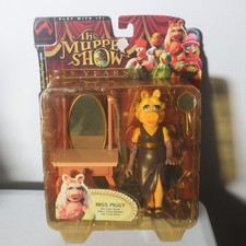 The Muppet Show 25 Years Miss Piggy Dressing Room Figure Palisades 2002