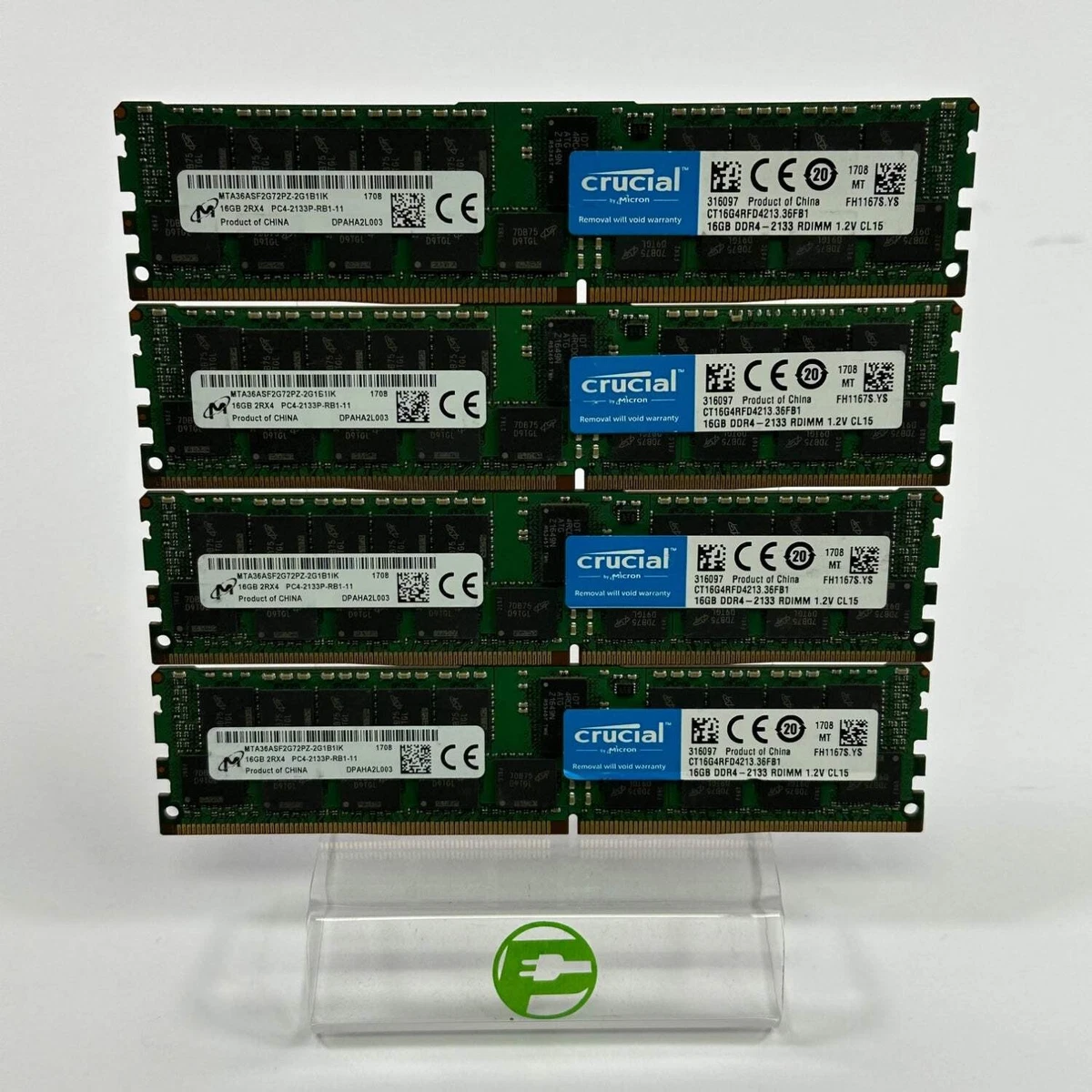 PC4-17000 (DDR4-2133) Bus Speed 64 GB Total Capacity DDR4 SDRAM