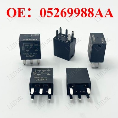 5 Pcs Power Relay For Chrysler Dodge Jeep Plymouth 05269988AA 21911C