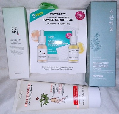 K-beauty Korean Skincare Lot Esfolio Prettyskin Beauty of Joseon Dewglow Serums