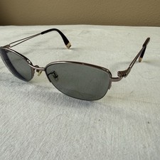 Women's Furla Titanium VFU556K COL.OSBS 52-17-140 half Eyeglass Frames